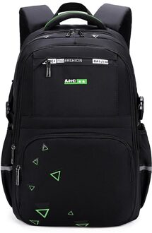 Waterdicht Kinderen Schooltassen Jongens Grote Basisschool Rugzakken Kids Satchel Schooltas Orthopedische Rugzak Mochila Infantil groen