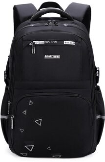 Waterdicht Kinderen Schooltassen Jongens Grote Basisschool Rugzakken Kids Satchel Schooltas Orthopedische Rugzak Mochila Infantil zwart