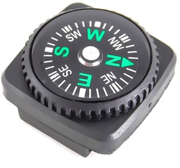 Waterdicht Kompas Met Holster Horloge Band Paracord Armband Navigatie Black Camping Wandelen Emergency Survival Toegang