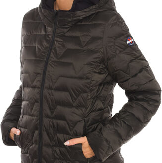 Waterdicht omkeerbaar jack AWF21279 dames - maat Zwart