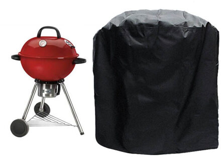 Waterdicht Oxford Doek Outdoor Oven Regenhoes Tuin Stofdicht Kachel Zonnescherm Doek Bbq Grill Cover Accesoires Multi size M ronde 71x73cm