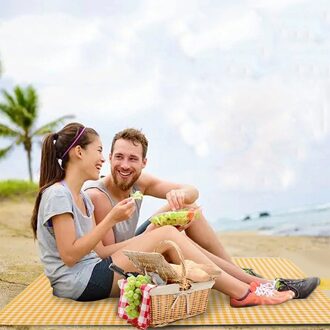 Waterdicht Picknick Deken Met Handvat Opvouwbare Lichtgewicht Outdoor Camping Pads Waterdicht Picknick Accessoires YE