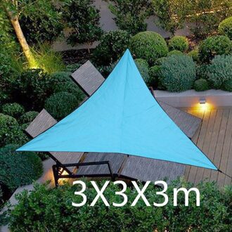 Waterdicht Schaduw Zeil Anti-Uv Zonnescherm Netto Outdoor Tuin Zonnebrandcrème Sunblock Schaduwdoek Netto Plant Kas Cover Auto Cover 04 3X3X3m