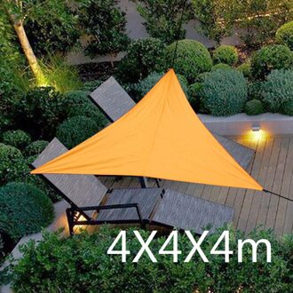 Waterdicht Schaduw Zeil Anti-Uv Zonnescherm Netto Outdoor Tuin Zonnebrandcrème Sunblock Schaduwdoek Netto Plant Kas Cover Auto Cover 08 4X4X4m