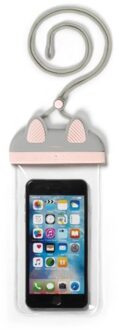 waterdicht smartphone hoesje - kat
