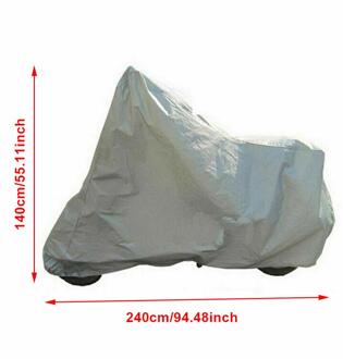 Waterdicht Stofdicht Uv Zon Regen Sneeuw Indoor Outdoor Full Motorhoes Anti Beschermende Motoren Scooter Bike Covers Jassen XL