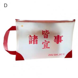 Waterdicht Transparant Bestand Zak Bestandsmap Potlood Pen Case Bag Bestand Document Organizer Opbergtas Kantoor Schoolbenodigdheden