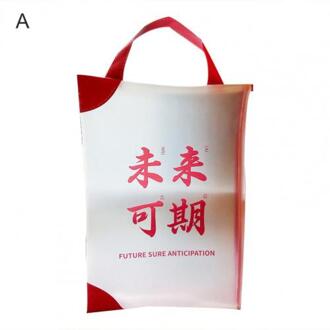 Waterdicht Transparant Bestand Zak Bestandsmap Potlood Pen Case Bag Bestand Document Organizer Opbergtas Kantoor Schoolbenodigdheden