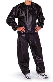 Waterdicht Winddicht PVC Sauna Pak Anti-Rip Training Fitness Gewichtsverlies Sport Sauna Kleding Effen Kleur Gym Pak XL