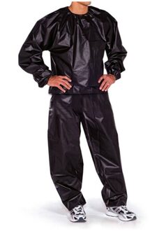 Waterdicht Winddicht Pvc Sauna Pak Anti-Rip Training Fitness Gewichtsverlies Sport Sauna Kleding Effen Kleur Gym Pak XXL