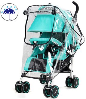 Waterdicht Winddicht Regenhoes Klamboe Kinderwagen Regenhoes Baby Klamboe Reis-vriendelijke Voor Outdoor Indoor Roze