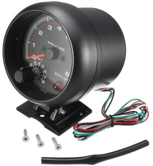 Waterdichte 12V Auto Led Shift Light 0-8000 Rpm Tachometers Tacho Gauge Meter