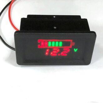 Waterdichte 12V Lood-zuur Batterij Status Capaciteit Led Display Indicator Voltmeter