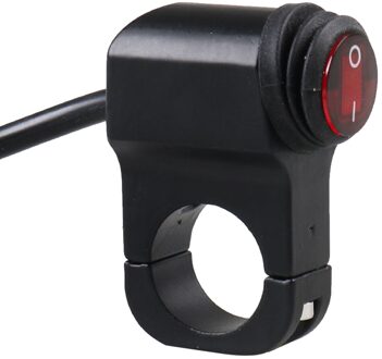 Waterdichte 12V Motorcycle Stuur Licht Op Uit Schakelaar Waterdicht Atv Koplamp Fog Spot 12V Motorfiets Onderdelen Schakelaars Rood