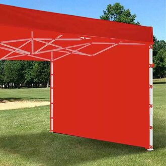 Waterdichte 2M X 3M Zijwand Panel Voor Canopy Party Zijwand Zonnescherm Sunwall rood
