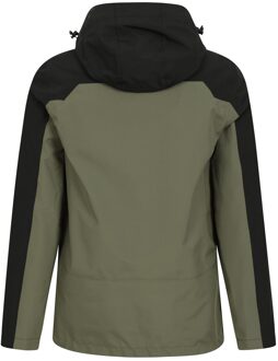 Waterdichte 3-laags jas voor heren (Kaki Groen)