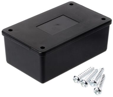 Waterdichte ABS Plastic Elektronische Behuizing Project Box Case Black 105x64x40mm