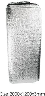 Waterdichte Aluminiumfolie Eva Camping Mat Opvouwbare Slapen Picknick Strand Matras Outdoor Camping Mat Pad 2 Maat 1 ~ 1.2x2m 1.2mx2m