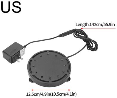 Waterdichte Aquarium Verlichting Dompelpompen Led Bubble Air Licht Kleurrijke Aquarium Decoratie Aquarium Waskolf Lamp Accessoires US