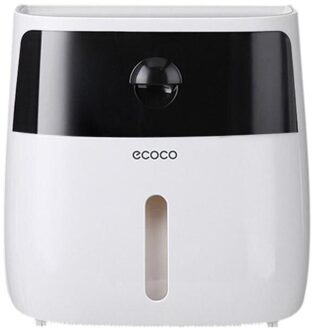 Waterdichte Badkamer Tissue Doos Plastic Bad Toiletrolhouder Wandmontage Papier Opbergdoos Dubbele Laag C 230X210X130mm