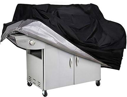 Waterdichte Bbq Cover Grill Cover Anti Dust Regen Gas Houtskool Elektrische Barbeque Tuin Grill Bescherming Outdoor 4 Maten Black Blk 145 x 61 x 117cm