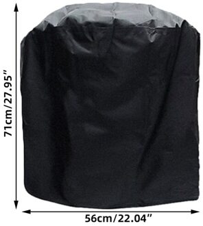 Waterdichte Bbq Cover Outdoor Stof Weber Zware Charbroil Grill Cover Regen Beschermende Outdoor Barbecue Cover Ronde 71x73cm