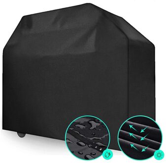 Waterdichte Bbq Grill Barbeque Cover Outdoor Regen Grill Barbacoa Anti Dust Protector Voor Gas Houtskool Elektrische Barbe 145x61x77cm