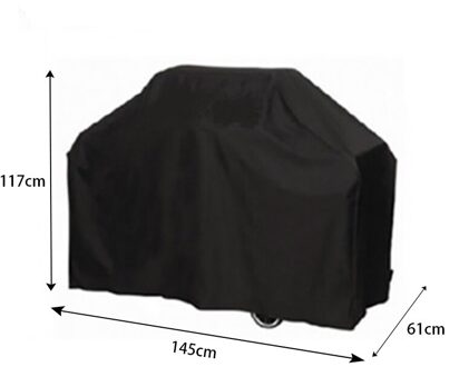 Waterdichte Bbq Grill Barbeque Cover Outdoor Regen Grill Barbacoa Anti Dust Protector Voor Gas Houtskool Elektrische Barbe 210D Cover 145cm x 61cmx 177cm