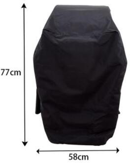 Waterdichte Bbq Grill Barbeque Cover Outdoor Regen Grill Barbacoa Anti Dust Protector Voor Gas Houtskool Elektrische Barbe 210D Cover 58cm X 77cm