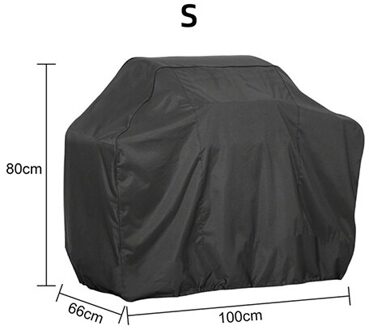 Waterdichte Bbq Grill Barbeque Cover Outdoor Regen Protectivegrill Barbacoa Anti Dust Protector Voor Gas Houtskool Elektrische Bbq plein-S