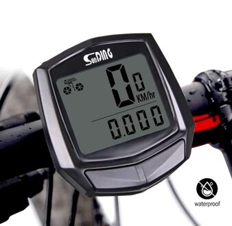 Waterdichte Bike Snelheidsmeter Voor Road Mountainbike Duurzaam Lcd Display Fiets Computer Met Magneet Fietsen Stopwatch