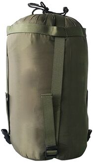 Waterdichte Compressie Stuff Sack Outdoor/Camping Slaapzak Opslag Pack Met Trekkoord Nylon Gecoat Silicium Stof O9 leger groen