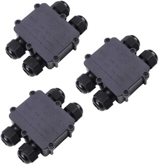 Waterdichte connector IP68 4-weg H-stuk