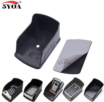 Waterdichte Cover Voor Rfid Metalen Toegangscontrole Toetsenbord Regenhoes Zwart Regendicht Shell Toegang Controller