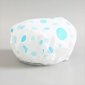 Waterdichte Douche Cap Elastische Dikker Badmuts Zwemmen Hat Voor Vrouwen Spa Baden Hair Salon Badkamer Douche Cap F