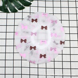 Waterdichte Douche Cap Thicken Elastische Bad Hoed Badmuts Voor Vrouwen Spa Baden Accessoire Haar Salon Badkamer Product