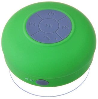 Waterdichte Draadloze Bluetooth Speaker Draagbare Mini Speaker Douche Zuignap Anti Badkamer Baden Kind Kleine Luidspreker Gras Groen