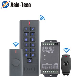 Waterdichte Draadloze Deurslot Afstandsbediening Toegangscontrole 125Khz 13.56Mhz Rfid Toegangscontrole Draadloze Toetsenbord Control Reader 125Khz version