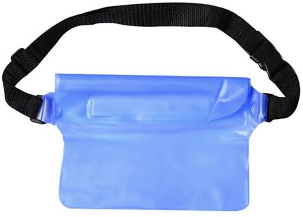 Waterdichte Drift Duiken Zwemmen Tas Onderwater Dry Schouder Taille Pack Bag Pocket Pouch Skiën Snowboard Mobiele Telefoon Tassen Case blauw