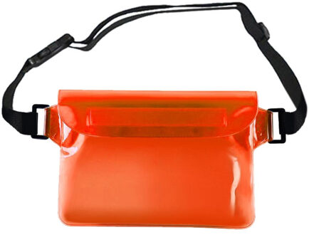 Waterdichte Drift Duiken Zwemmen Tas Onderwater Dry Schouder Taille Pack Bag Pocket Pouch Voor Iphone 7 8 Xr Xs Case cover/Camera oranje