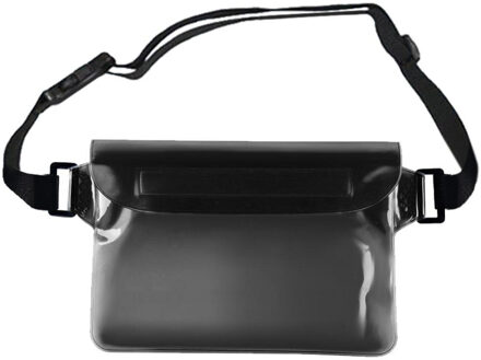 Waterdichte Drift Duiken Zwemmen Tas Onderwater Dry Schouder Taille Pack Bag Pocket Pouch Voor Iphone 7 8 Xr Xs Case cover/Camera zwarte kleur