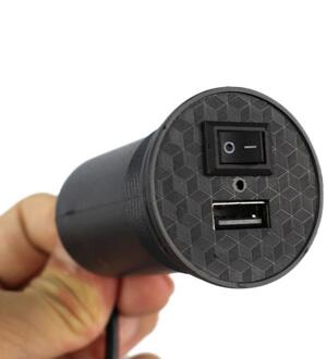 Waterdichte Dual USB Stuur Charger Socket Motocross Adapter Stopcontact Schakelaar Voor Telefoon Mobiele Auto Accessoires