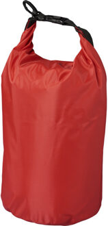 Waterdichte duffel bag/plunjezak 10 liter rood - Reistas (volwassen)