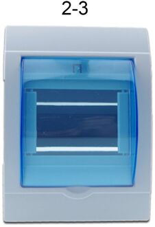 Waterdichte Elektrische Verdeelkast Thuis Schakelaar Beschermhoes Voor 2-3/3-4 Manieren Wandmontage Stroomonderbreker Au04 20