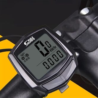Waterdichte Fiets Bedraad Stopwatch Bike Cycle Lcd-scherm Digitale Computer Snelheidsmeter Kilometerteller Outdoor Fiets Accessoires