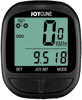 Waterdichte Fiets Computer Bedrade Fietsen Lcd Digitale Kilometerteller Stopwatch