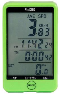 Waterdichte Fiets Computer Fiets Draadloze Bedraad Code Meter Mtb Fietsen Kilometerteller Stopwatch Snelheidsmeter Fiets Accessoires E2