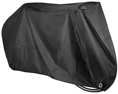 Waterdichte Fiets Cover Outdoor Mtb Regen Stofdicht Cover Accessoires Voor Tube Bag Saddle Pannier Achter Regenhoes zwart / XL