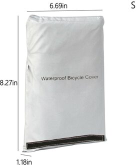 Waterdichte Fiets Regen Stofkap Fiets Cover Uv Beschermende Voor Fiets Utility Fietsen Outdoor Regenhoes