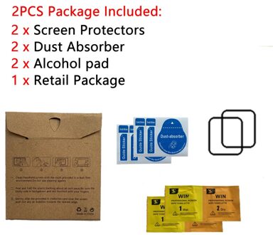 Waterdichte Film Screen Protector Voor Apple Watch 5 4 3 38Mm 40Mm 44Mm 42Mm (Niet Gehard Zachte glas) film Voor Iwatch 4/5/6/Se Series123 42MM